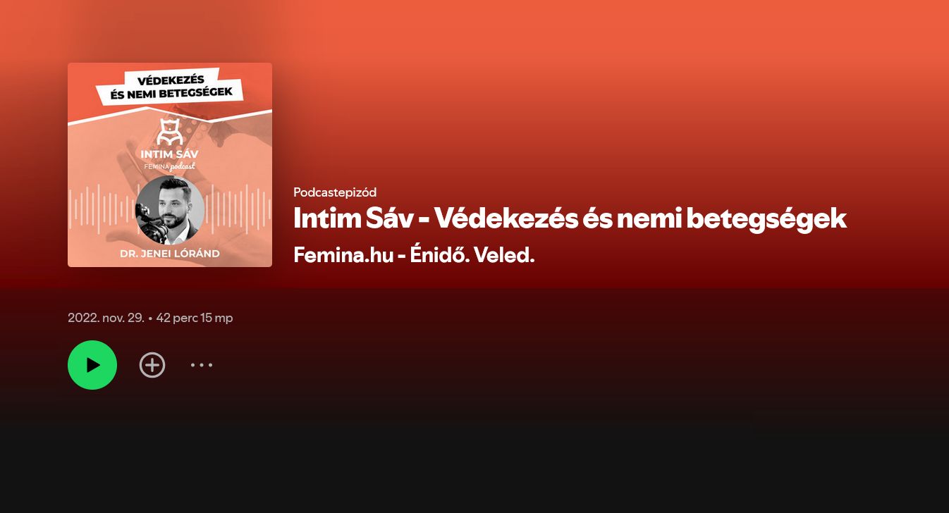 femina podcast - dr jenei lóránd