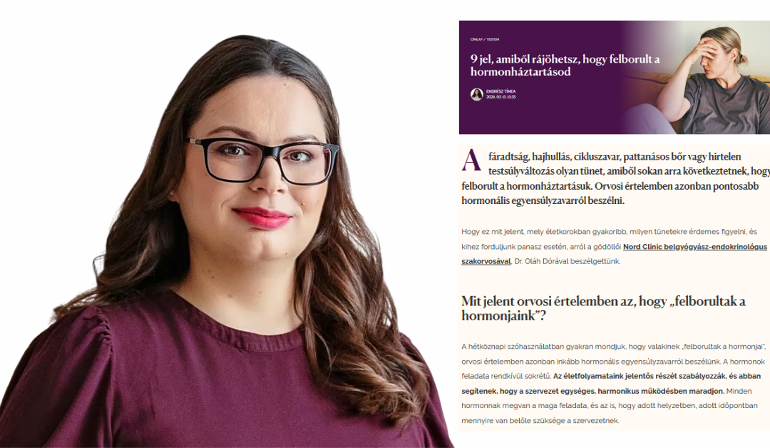 Felborult hormonegyensúly: jelek és teendők